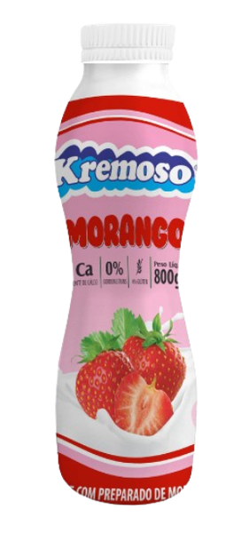 IOG LIQ KREMOSO MORANGO 800G - PAI