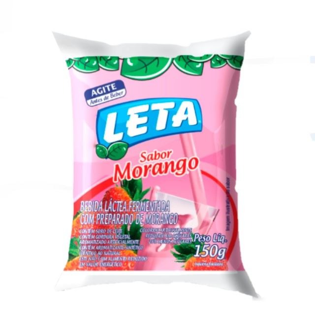 BEB LACTEA LETA MORANGO 150G 