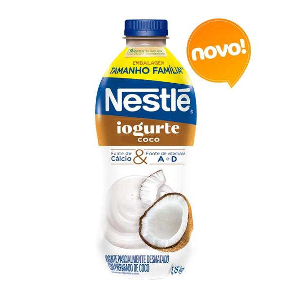 Iogurte Nestle Garrafa Coco 1,150kg