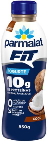 Iogurte Parmalat Fit 0 Lactose 850G Coco