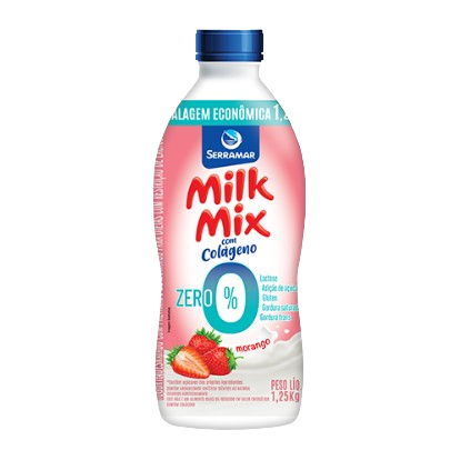 IOG. SERRAMAR MILK MIX 1250G ZR+COLAGENO MORANGO