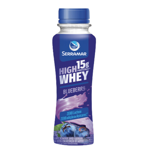 IOGURTE SERRAMAR HIGH WHEY 15G PROTEINAS BLUEBERRY  220GR