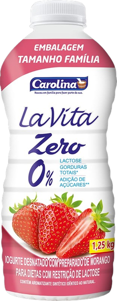 Iog Carolina L V 0 Lact Gf 1,250Kg Morango