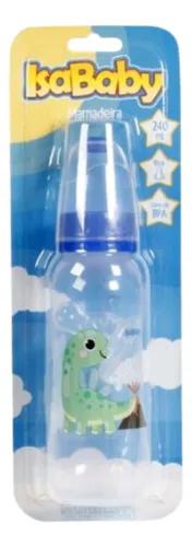 MAMADEIRA ISABABY ORTODONTICA DINO AZUL 240ML