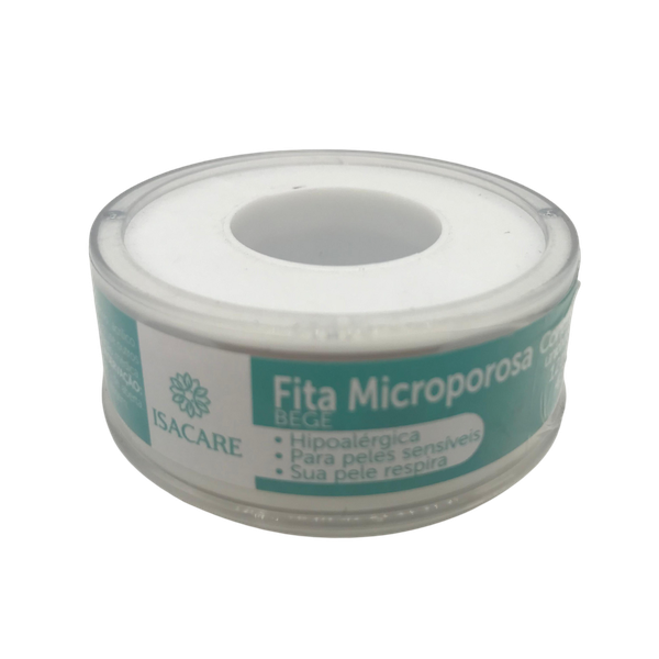 FITA MICROPOROSA ISACARE BEGE 1,2CMX4,5MTS ##