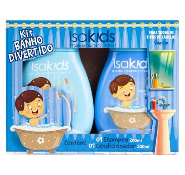 KIT SHCOND ISAKIDS TDSTPCAB MENINO 200ML