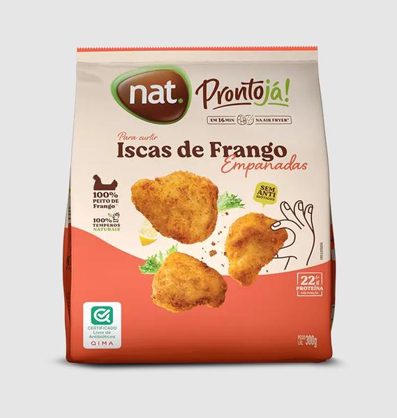 ISCAS FRANGO EMPANADO NAT 300GR