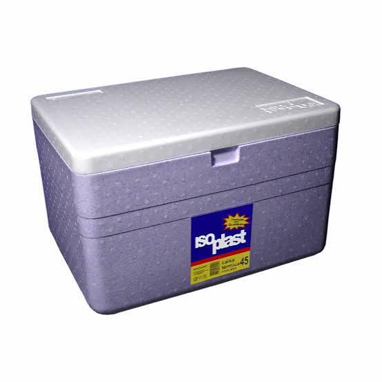 CAIXA TERMICA ISOPLAST 45LTS C/ ALCA
