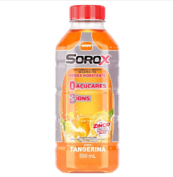 ISOTONICO SOROX TANGERINA 550ML