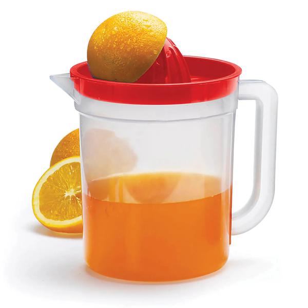 JARRA NITRON COM ESPREMEDOR VERMELHA 2L