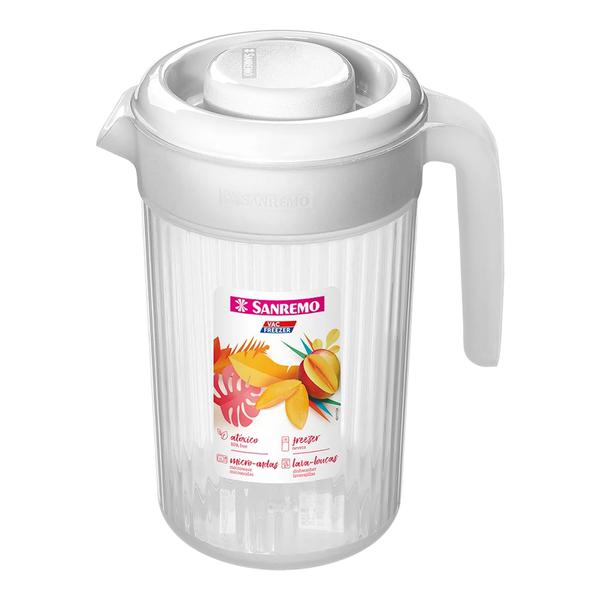 JARRA PLAST 2L+4COPOS SANREMO