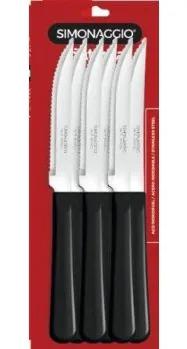 FACA DE CARNE SIMONAGGIO SINTONIA ROSA PROVENCAL 6PCS