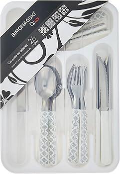 COLHER DE MESA SIMONAGGIO SINTONIA ROSA PROVENCAL 6PCS