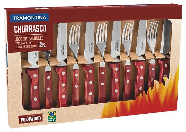 JOGO PANELAS TRAMONTINA SOLAR 3PCS INOX