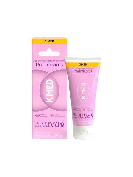 GEL LUBRIF. K-MED 50G CH.QUE E DE UVA