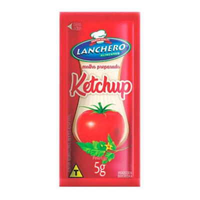KETCHUP LANCHERO CX C/ 150 UNID 5G