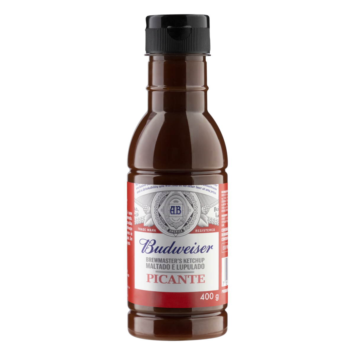 KETCHUP BUDWEISER PICANTE 400GR