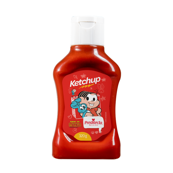 KETCHUP PREDILECTA TURMA MONICA 320G
