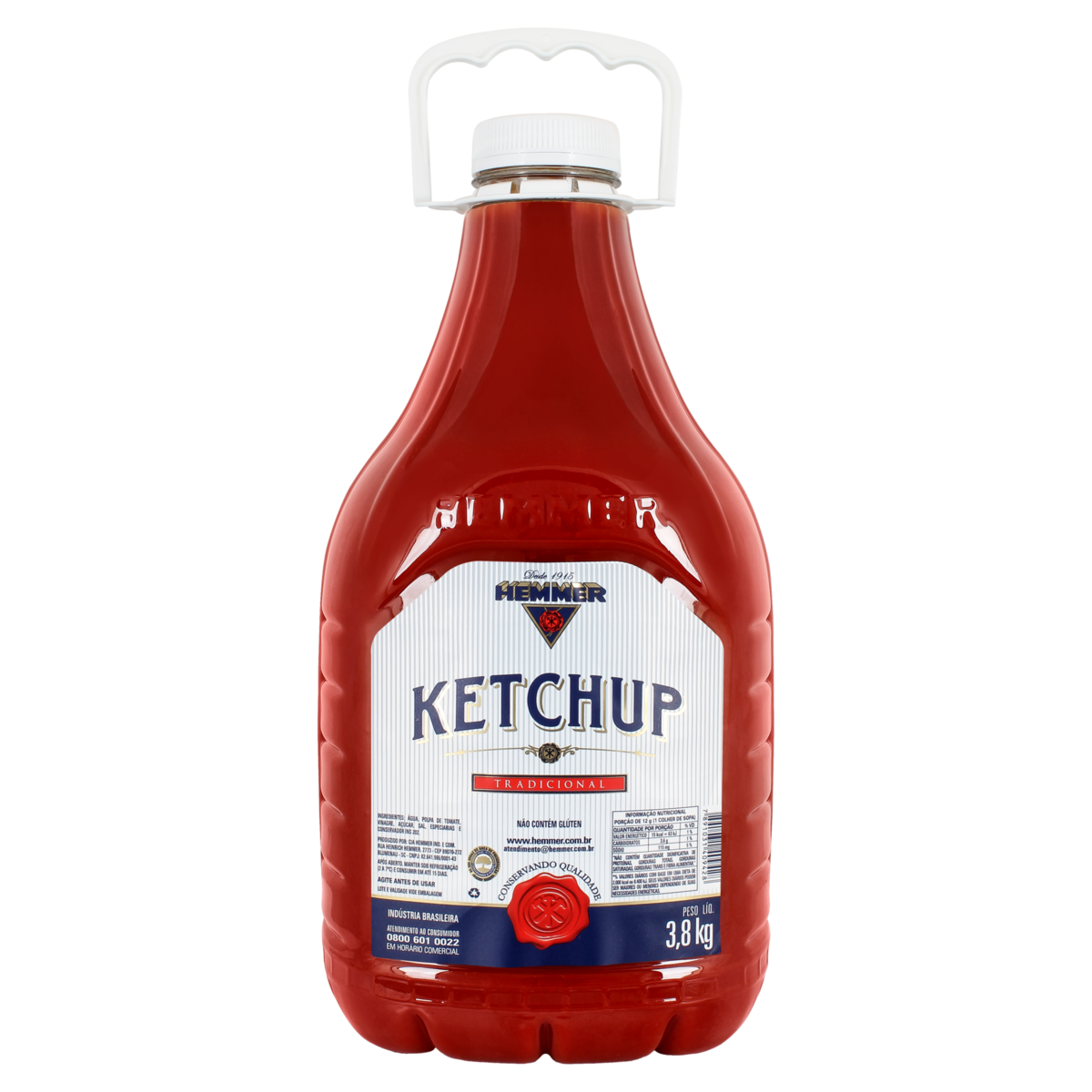 KETCHUP HEMMER TRAD 3,8KG