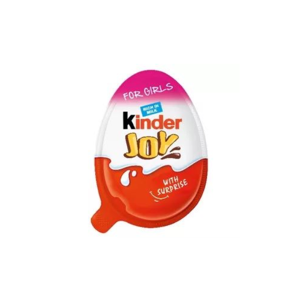 CHOC.KINDER JOY OVO 20G ROSA LEITE