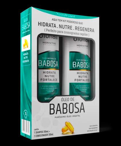 KIT SH + COND BIOHAIR OLEO BABOSA 350ML