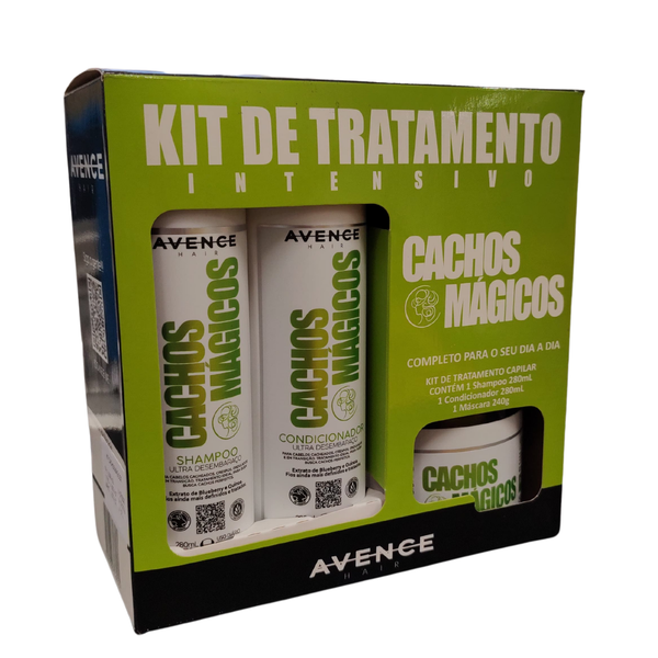 KIT DE TRATAMENTO AVENCE CACHOS MAGICOS