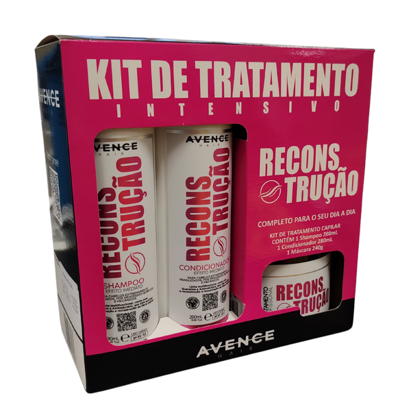 KIT DE TRATAMENTO AVENCE RECONSTRUCAO