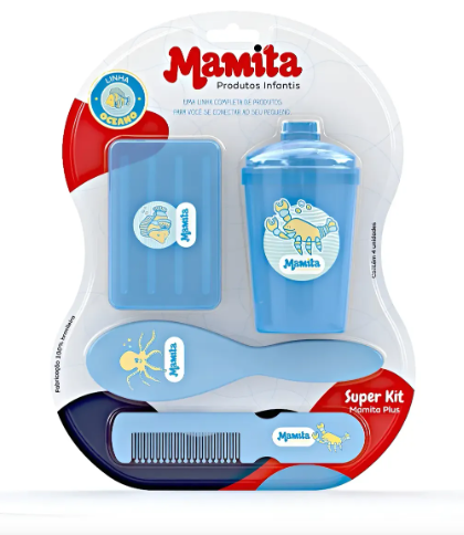 KIT BANHO BEBÊ MAMITA  