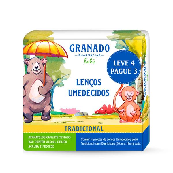 LENCOS UMEDECIDOS GRANADO TRADICIONAL KIT LEVE 4 PAGUE 3