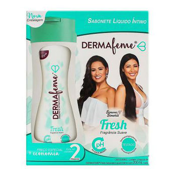 KIT SABONETE INTIMO CIMED DERMAFEME FRES