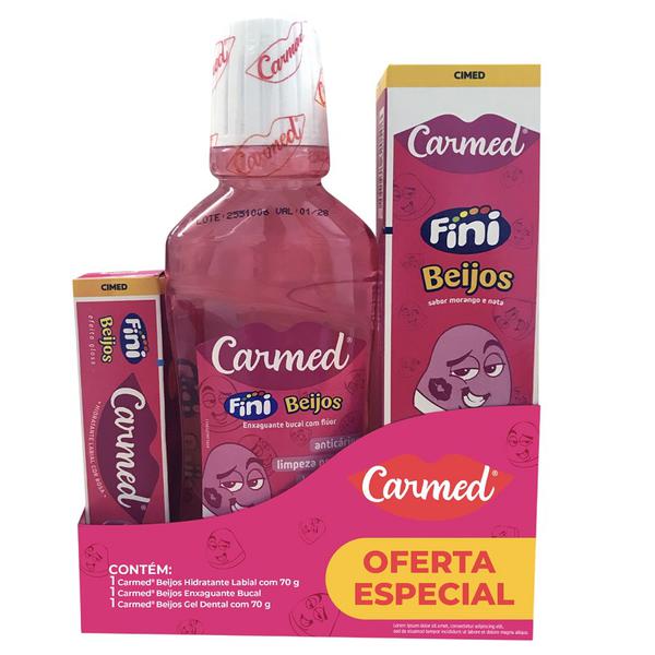 KIT CARMED GEL + ENXAG + HIDRAT FINI BEIJOS