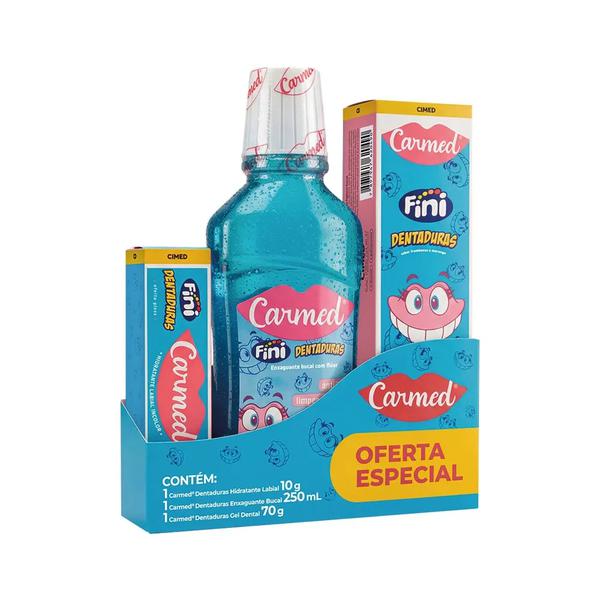 CREME DENT CARMED INF 330GR DENTADURAS