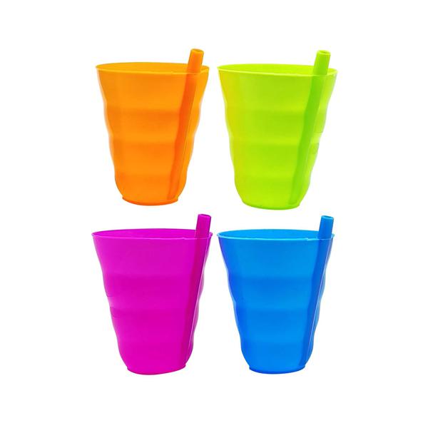 Copinho C/ Canudo 4pcs