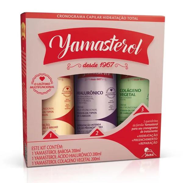 KIT YAMASTEROL BABOSA+HIALUR+COLAG 200ML