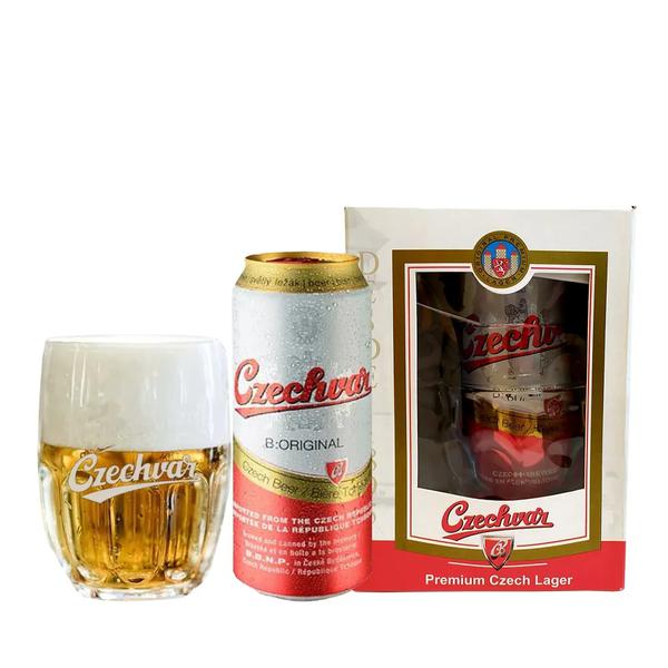 CERVEJA LAGER LATA 500ML CZECHVAR