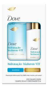 KIT DOVE SH 350ml E COND 175ML HIDRAT HIALURON
