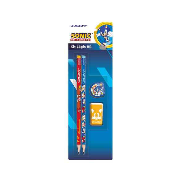 KIT LEO&LEO SONIC 2LAPIS1 APONT 1BORRAC