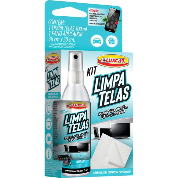 KIT LIMPA TELAS LUXCAR 100ML