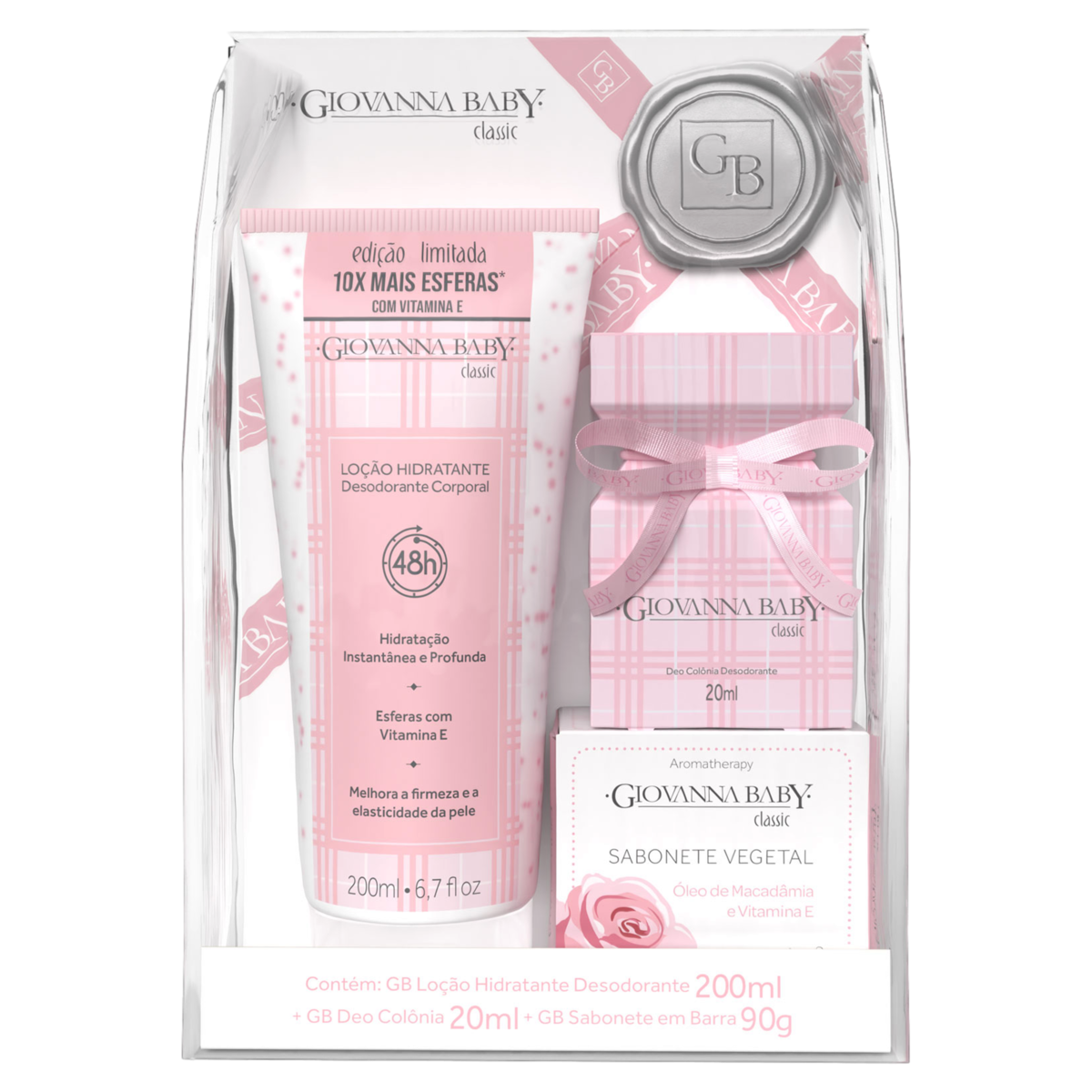 Kit Hidrat+Colonia+St Giovanna Baby Classic
