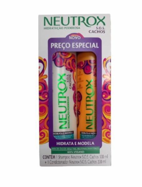 KIT NEUTROX SHAMPOO + CONDICIONADOR SOS CACHOS
