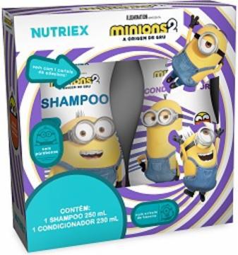 KIT NUTRIEX 250/230ML SH/CON MINIONS