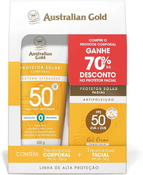 Kit Prot Sol Australian Gold 250ml