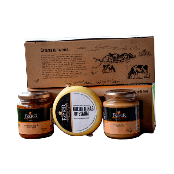 KIT QUEIJO SABORES DA FAZENDA