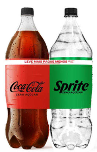 PACK DUAL COCA ZERO+SPRITE ZERO 2L