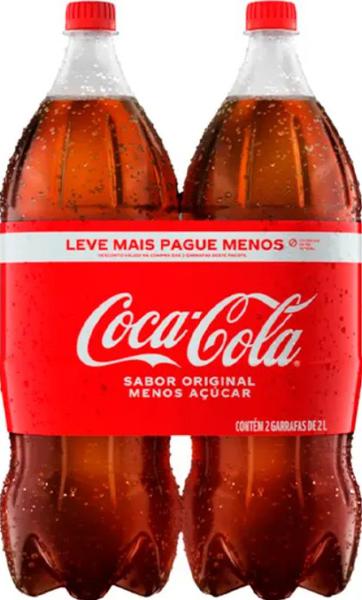 COCA COLA 2L + COCA COLA 2L LEVE MAIS PAGUE MENOS