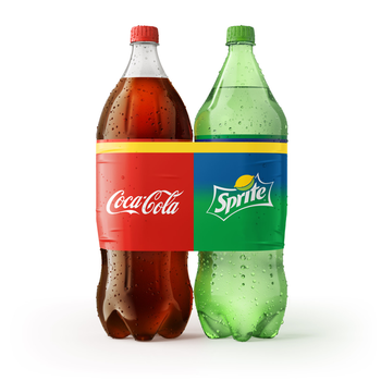 REFRIGERANTE COCA COLA + SPRITE 2L