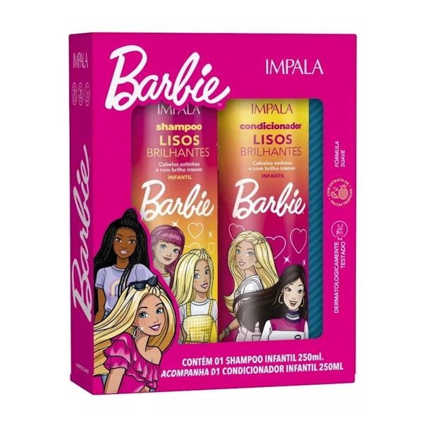 Shampoo+cond. Barbie Lisos 250ml