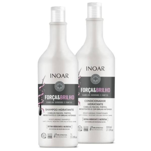 KIT INOAR SH 1L+COND.800ML FORC.BRL.