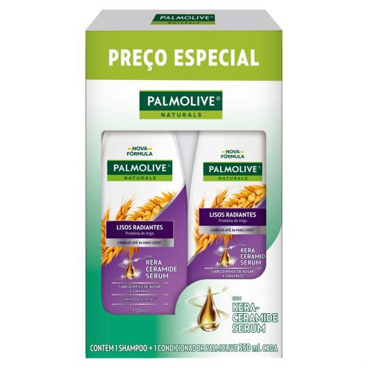 KIT SH+COND PALMOLIVE 350ML LISOS RAD ~