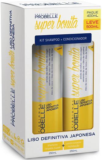 KIT SH+C PROBELLE S/B LISO JAPONESA500ML